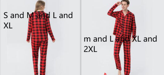 Baby in a red and black buffalo plaid long-sleeve pajama romper, viewed from the back with arms raised. - Image 7