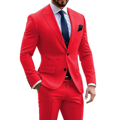 Traje Slim Fit Dos Piezas Gris para Negocios y Reuniones Profesionales - Image 5