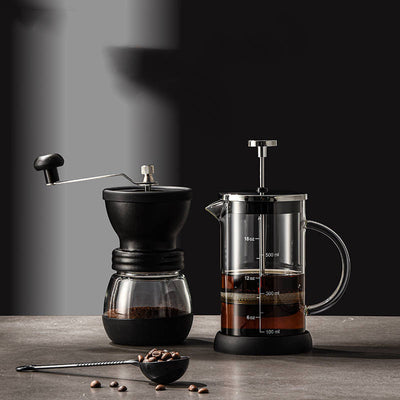 Set Completo de Cafetera Manual con Molinillo y Filtro Prensa - Image 23