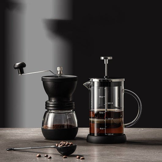 Set Completo de Cafetera Manual con Molinillo y Filtro Prensa - Image 23