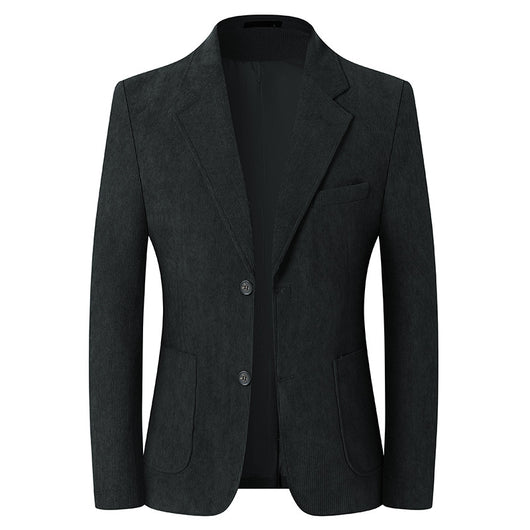 Blazer Casual de Lujo en Color Sólido para Hombre - Image 4
