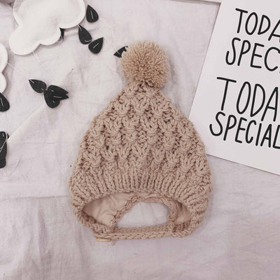 Gorro Tejido Bebé Estilo Vaquero Combinable - Image 12