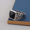 Anillo de Plata Esterlina con Ágata Negra - Diseño Artesanal Unisex
