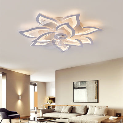 Lámpara de Techo Silenciosa con Ventilador para Dormitorio y Sala - Image 10