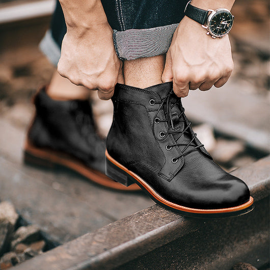 Botas Martin Khaki para Hombre - Estilo Ami - Image 8