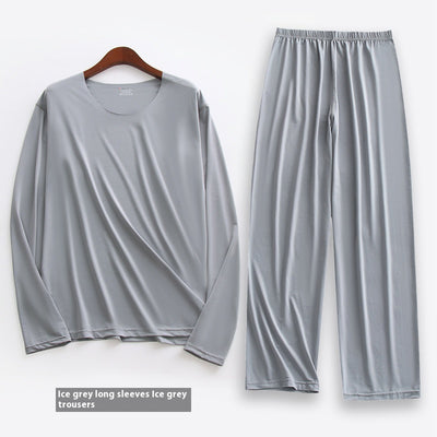 Pijama Hombre Manga Larga Corta Verano - Conjunto Ultradelgado Transpirable - Image 5