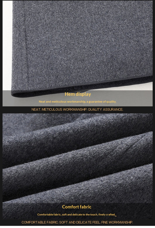 Abrigo de Lana Reversible para Hombre - Otoño e Invierno - Image 12