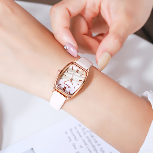 Reloj de Pulsera Cuadrado Elegante con Correa de Poliuretano - Image 14