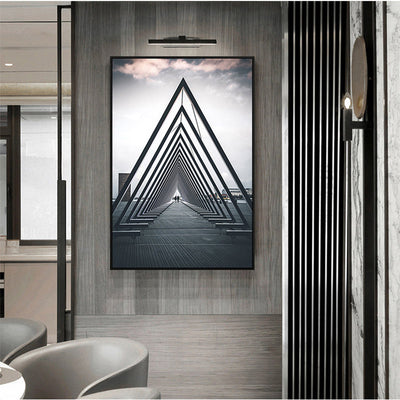 Póster de Arquitectura Moderna en Blanco y Negro - Image 18