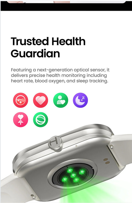 Reloj Inteligente Haylou S6S003 con Bluetooth y Correa de Silicona - Image 17