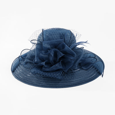 Sombrero de Organza Elegante para Dama - Image 11