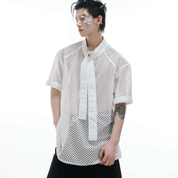 Camiseta Holgada de Hombre con Costuras Reforzadas