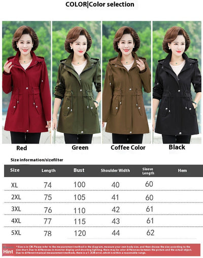 Abrigo Tipo Trench Elegante Largo - Primavera y Otoño - Image 8