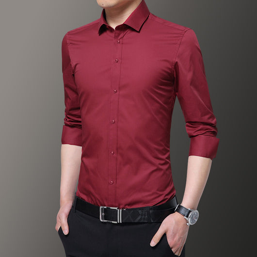 Blazer Ejecutivo Blanco y Negro de Manga Larga para Hombre - Image 11