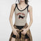 Camisola Retro Cuello V Estilo Hot Girl