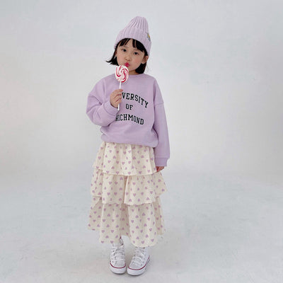 Sudadera Infantil Cuello Redondo con Alfabeto Brillante - Image 17
