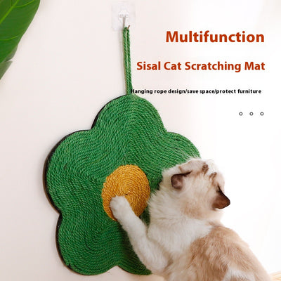 Rascador de Sisal Resistente para Gatos sin Desprendimiento