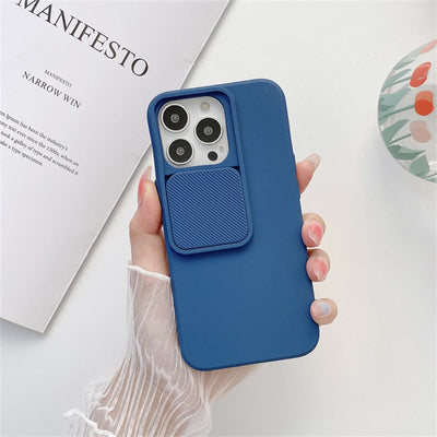 Funda Protectora con Cubierta Deslizante de Silicona para Celular - Image 7