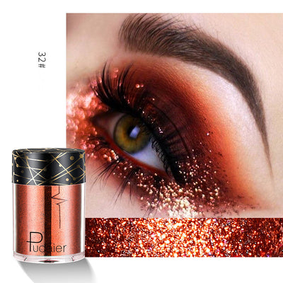 Paleta de Sombras Shimmer Pudaier 3.5G - Maquillaje Profesional con Acabado Mate y Brillante - Image 32