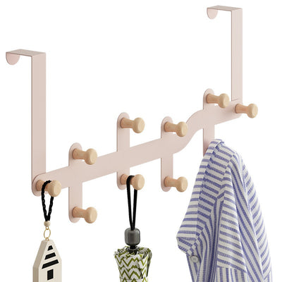 Perchero Colgante sin Clavo para Puerta - Organizador de Ropa Compacto - Image 3