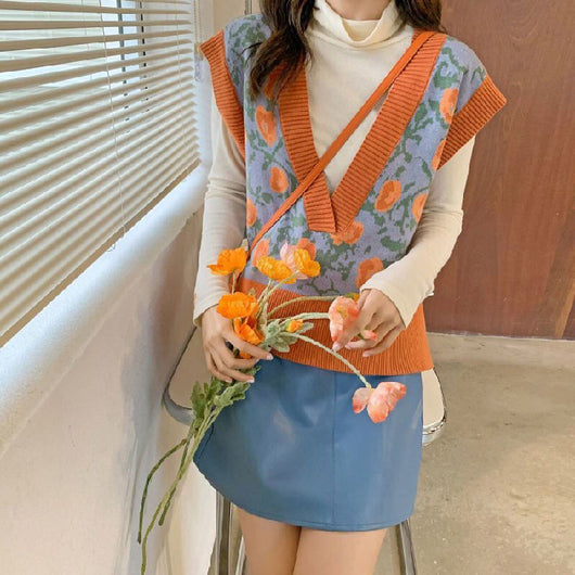 Chaleco Tejido sin Mangas para Mujer - Suéter Elegante y Versátil - Image 3