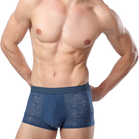 Calzoncillos Tipo Boxer de Seda Helada Transpirables Ultra Delgados - Image 7