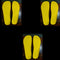 Yellow 3 pieces