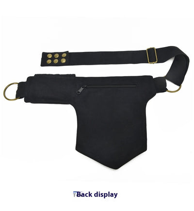 Bolsa Crossbody Retro con Remaches y Compartimentos Múltiples para Hombre y Mujer - Image 15