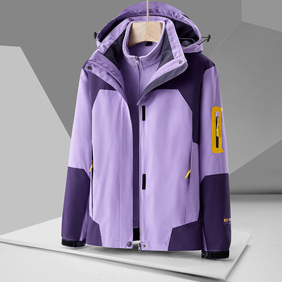 Chaqueta Impermeable Cortavientos con Forro Interior Desmontable - Image 8