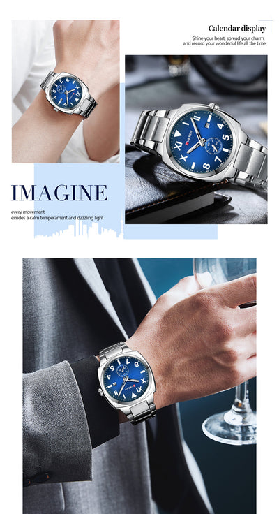 Reloj de Cuarzo Resistente al Agua para Hombre - Estilo Ejecutivo - Image 8