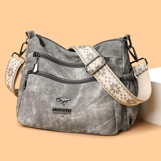 Bolso Tote de Cuero Texturizado para Mujer - Gran Capacidad - Image 4