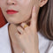 Anillo de Citrino Lujo Ligero con Diseño Moderno y Gemas Incrustadas