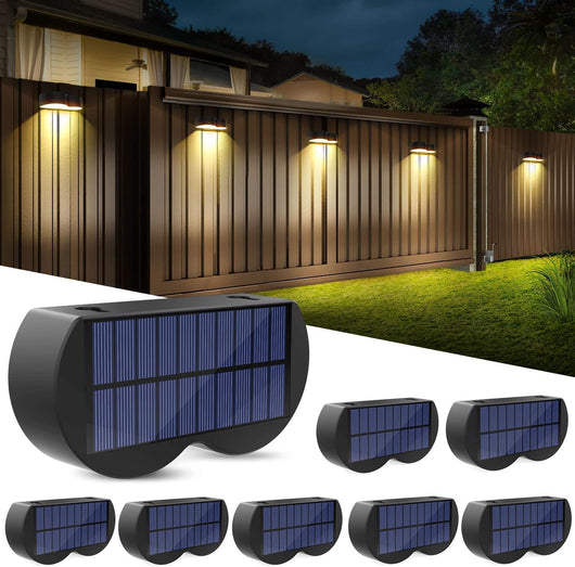 Lámpara Solar para Cerca y Decoración Exterior - Image 14