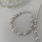 Pulsera de Perlas Checa con Diamantes Shijia