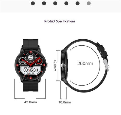 Pulsera Deportiva Inteligente con Pantalla Táctil - Monitor de Frecuencia Cardíaca y Podómetro - Image 32