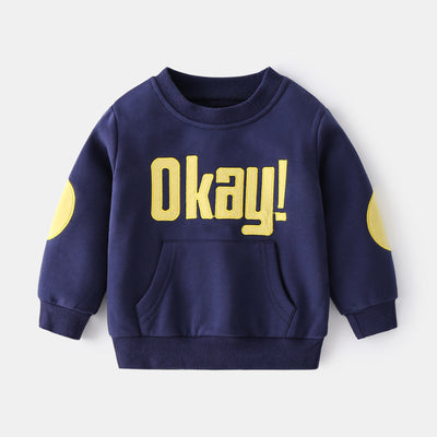 Sudadera Infantil Casual con Estampado English - Cuello Redondo Manga Larga - Image 10