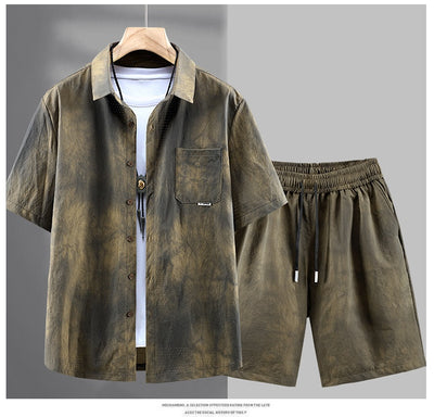 Conjunto de Dos Piezas: Camisa y Shorts Holgados Talla Grande - Image 22