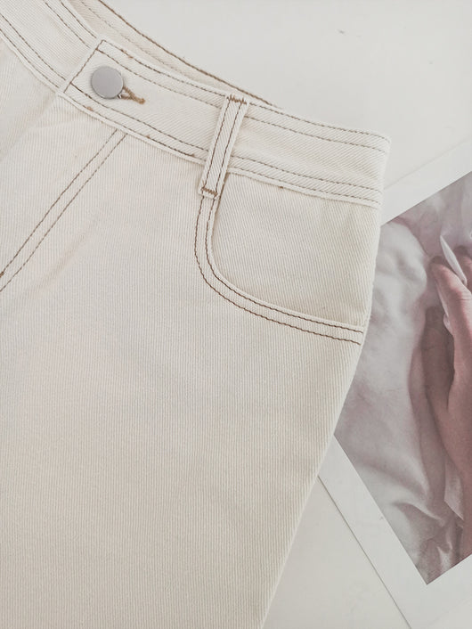 Shorts de Trabajo Casual para Mujer con Detalles en Contraste y Pierna Ancha - Image 17