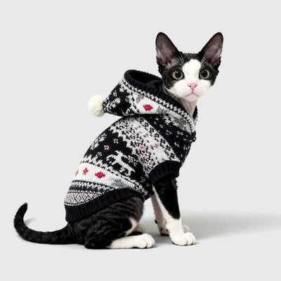 Suéter Navideño para Gatos Sin Pelo - Abrigador para Otoño e Invierno - Image 7