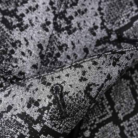 Saco de Dos Botones con Patrón Jacquard Piel - Primavera Otoño - Image 2