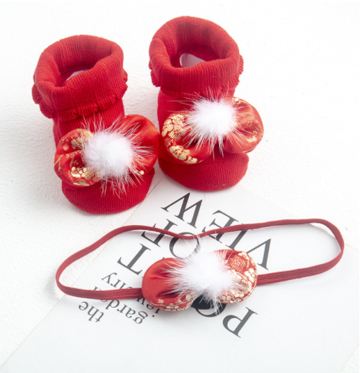 Set de Diademas y Calcetines para Bebé - Image 10
