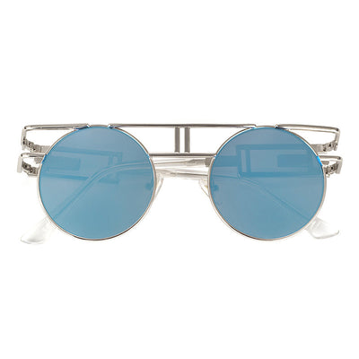 Gafas de Sol Steampunk Vintage Redondas para Hombre y Mujer - Image 13