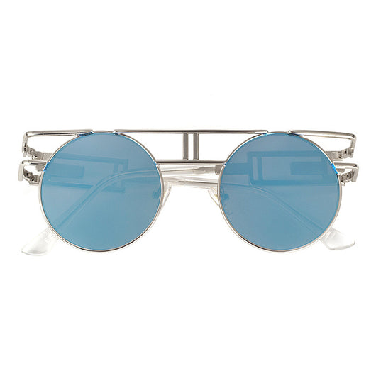 Gafas de Sol Steampunk Vintage Redondas para Hombre y Mujer - Image 13
