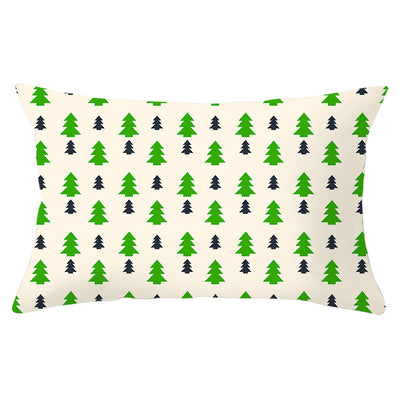 Funda de Almohada Navideña Serie Verde con Estampado Piel de Melocotón - Image 22