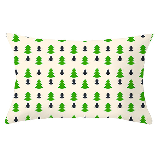 Funda de Almohada Navideña Serie Verde con Estampado Piel de Melocotón - Image 22