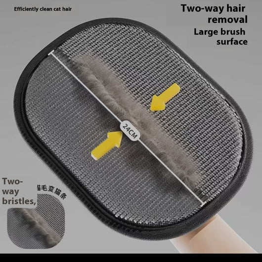 Guantes Deslanadores para Mascotas con Cerdas Dobles y Tecnología Antiestática - Image 9