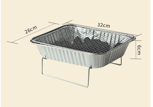 Parrilla Portátil de Carbón BBQ Compacta para Jardín y Camping - Image 3
