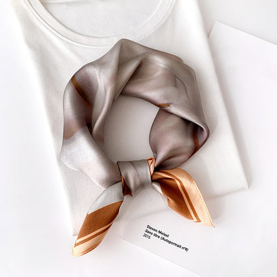 Pañuelo de Seda para Mujer - Accesorio de Moda Versátil - Image 38