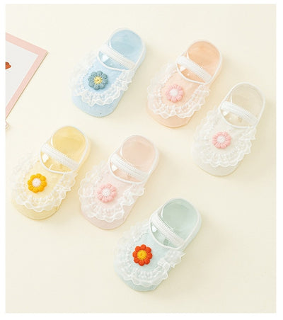 Calcetines Antideslizantes de Algodón Fino para Bebé y Niño Pequeño - Image 11