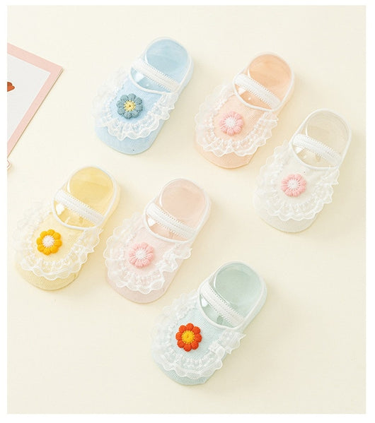 Calcetines Antideslizantes de Algodón Fino para Bebé y Niño Pequeño - Image 11